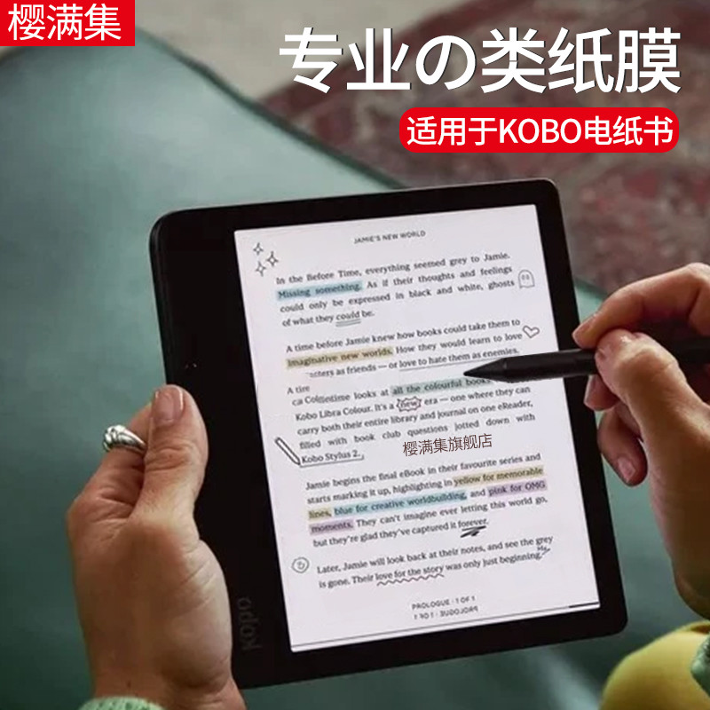 Kobo Clara bw ฟิล์มป้องกัน clara Writing Eye Protection Anti-Fingerprint