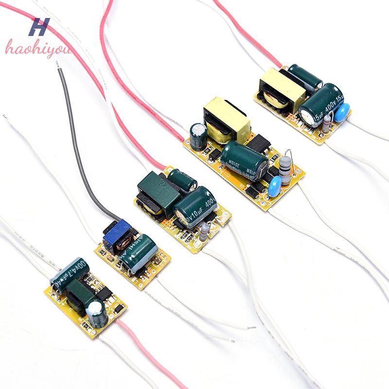 <haohiyou> 3W 5W 8W 18W 36W ไฟ LED Driver Supply Transformer Radiating โมดูลบอร์ด