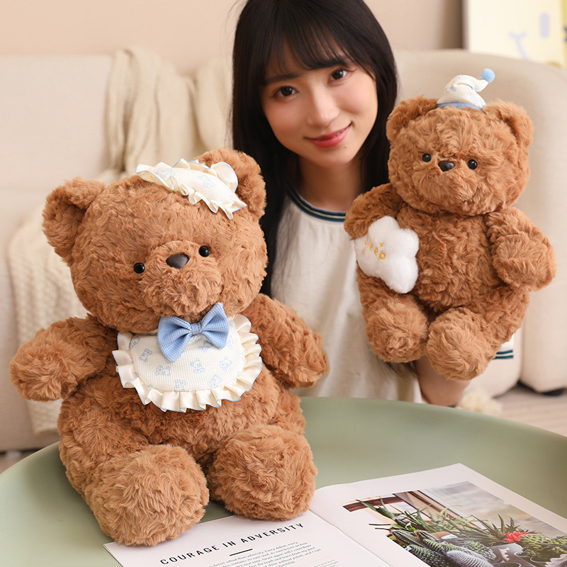 หมีน่ารักเอี๊ยม หมอนสัตว์ ของขวัญวันเกิด ของขวัญคริสต์มาส ตกแต่งบ้าน