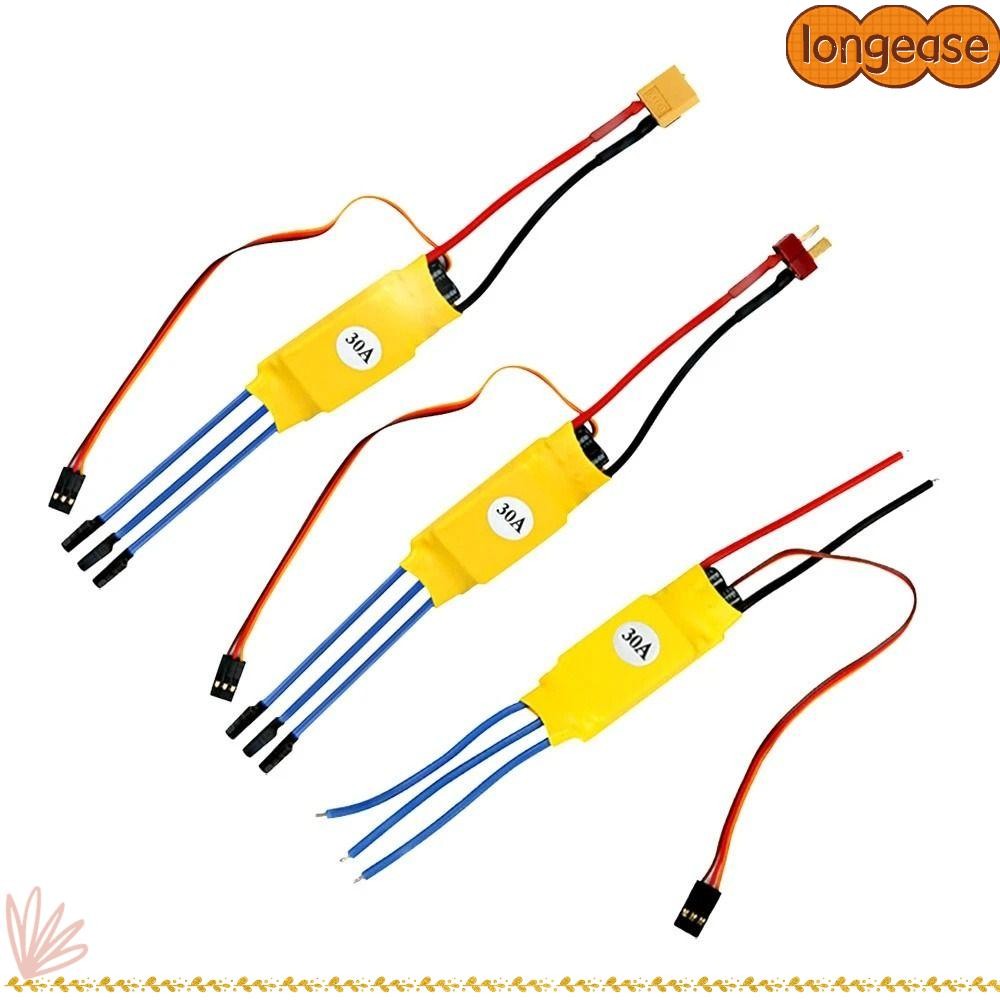 LONGE ESC มอเตอร์ไร้แปรง, เรือเฮลิคอปเตอร์ 30A/40A ตัวควบคุมความเร็ว, ชิ้นส่วน RC หัวกล้วย T ปลั๊ก XT60 RC ESC FPV F450 Quadcopter Drone