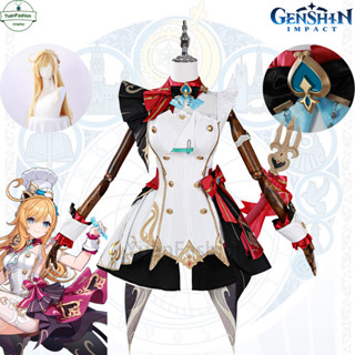 [คลังสินค้าพร้อม] Genshin Impact คอสเพลย์ Escoffier คอสเพลย์…