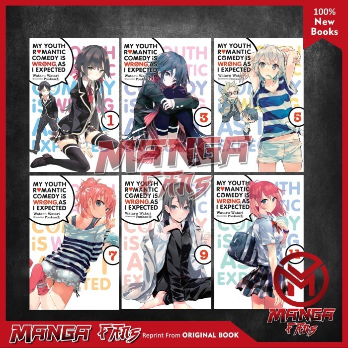 OreGairu / My Youth Romantic Comedy Is Wrong, As I Expected COMPLETE VOLUME - ไลท์โนเวล