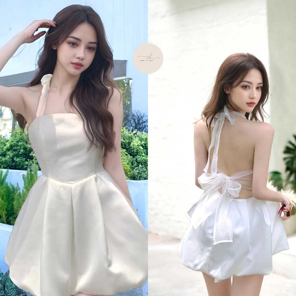 เดรสใหม่ล่าสุด ลุคฝรั่งเศส เซ็กซี่เปิดหลัง