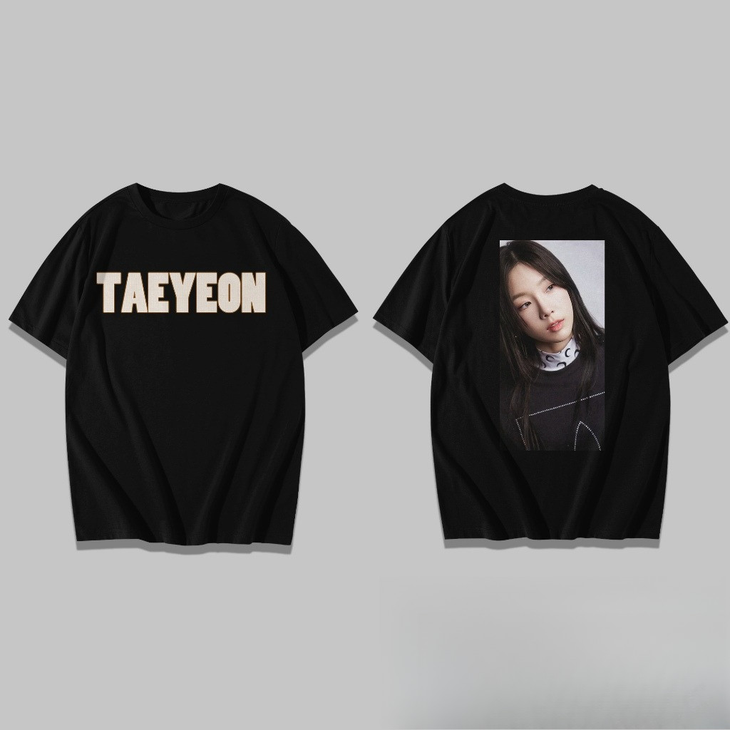 เสื้อยืด Taeyeon / เสื้อยืด Kpop / แฟน ๆmerch / เสื้อยืดคอนเสิร์ต Taeyeon