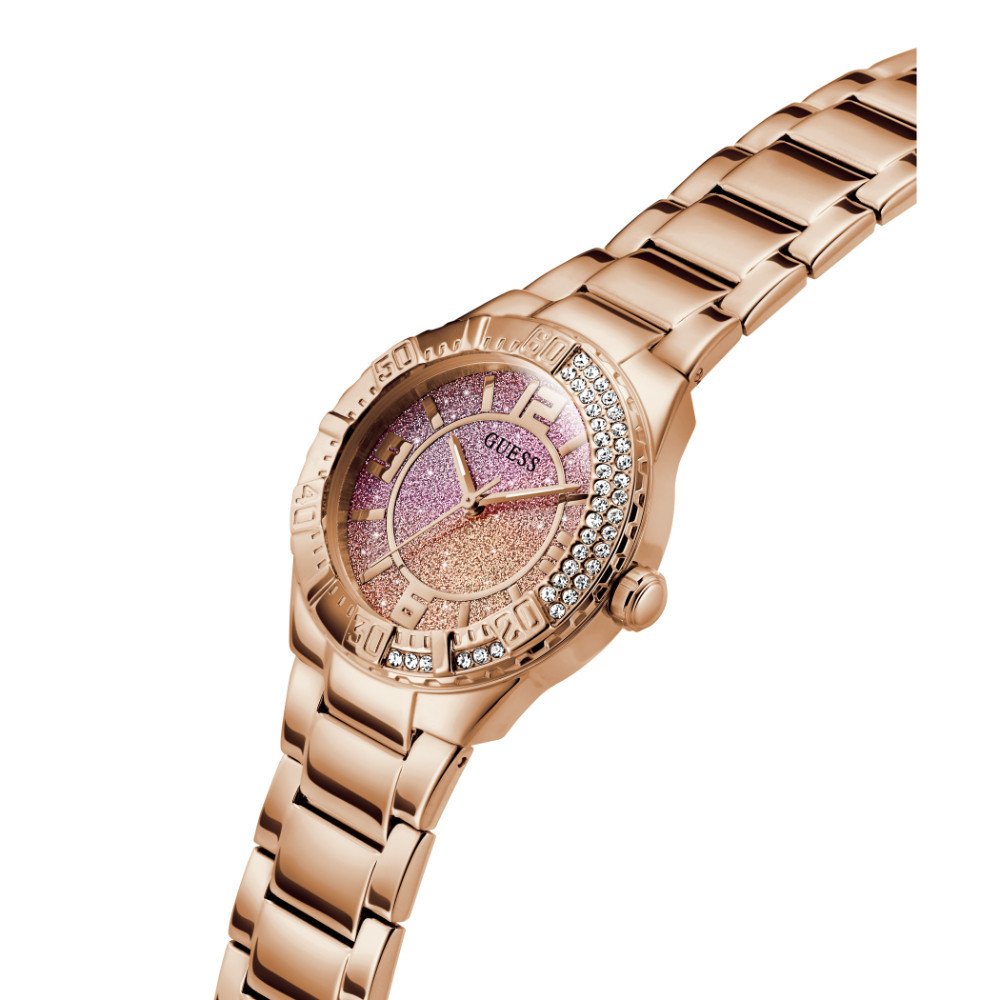 GUESS นาฬิกาข้อมือรุ่น SANGRIA GW0882L3 สีโรสโกลด์