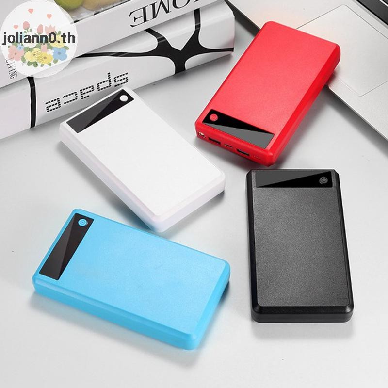 Joliann0 1 Pc 618650 แบตเตอรี่ Charger Power Bank กรณี DIY กล่อง 2 พอร์ต USB ไม่มีแบตเตอรี่ th