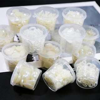St. kunkka (ไม่มีรูพรุน) ABS เลียนแบบ Pearl Bow Love Patch สําหรับ DIY ครีมกาวการผลิตหัตถกรรม