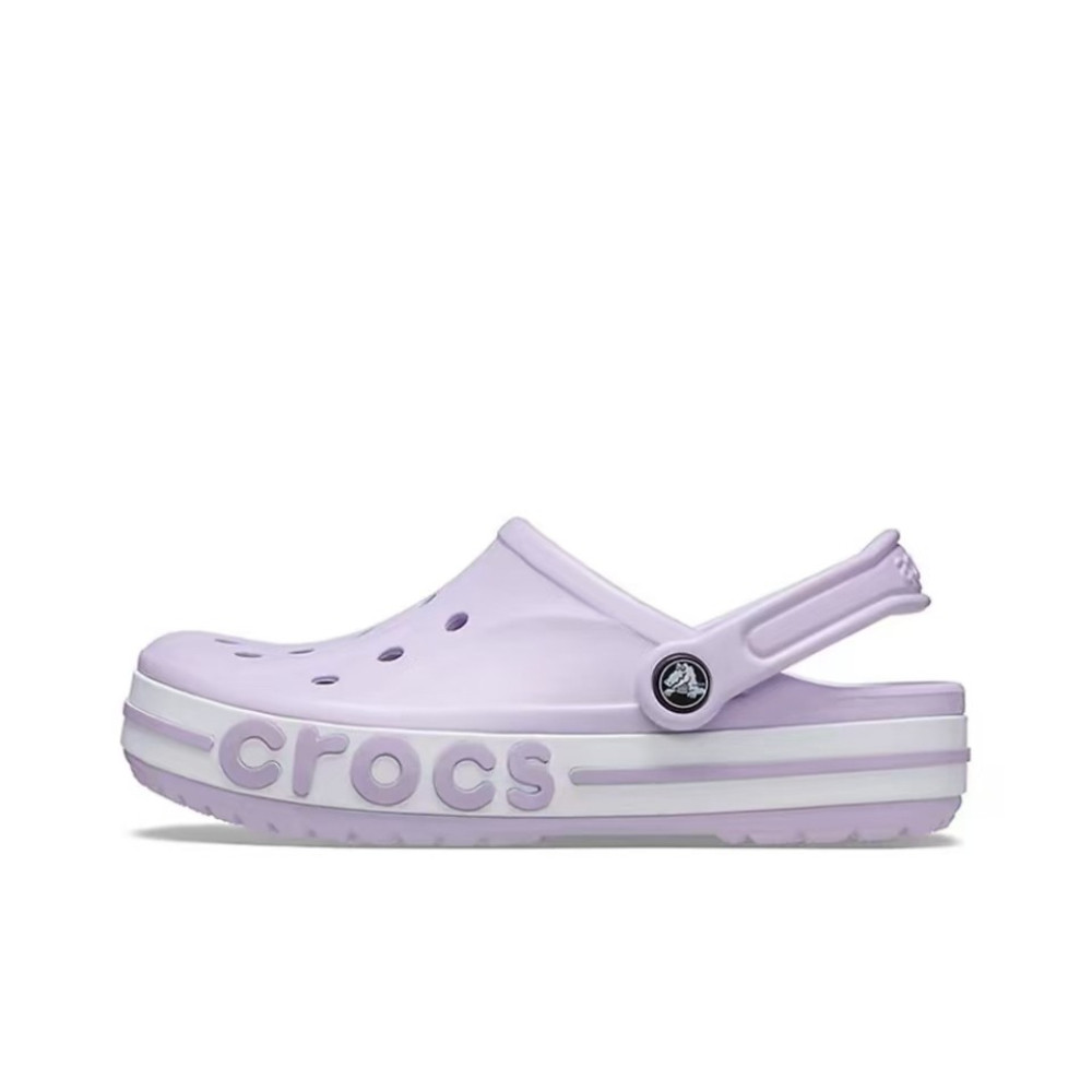 🚀ตัวแทน 🌊Crocs Bayaband Clog Sandals （205089-4CC）（205089-530）💦💯ฤดูร้อนรองเท้าแตะแฟชั่นสบายแท้ 100%🐬