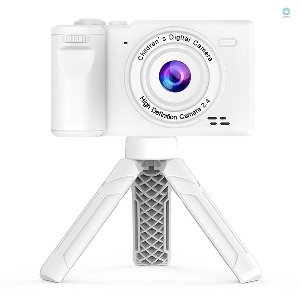 1080พีเด็กกล้องดิจิตอลกล้องวิดีโอขนาดเล็กสําหรับเด็ก12MP 2.4นิ้วหน้าจอ ไอพีเอส แบตเตอรี่ในตัวพร้อมสา