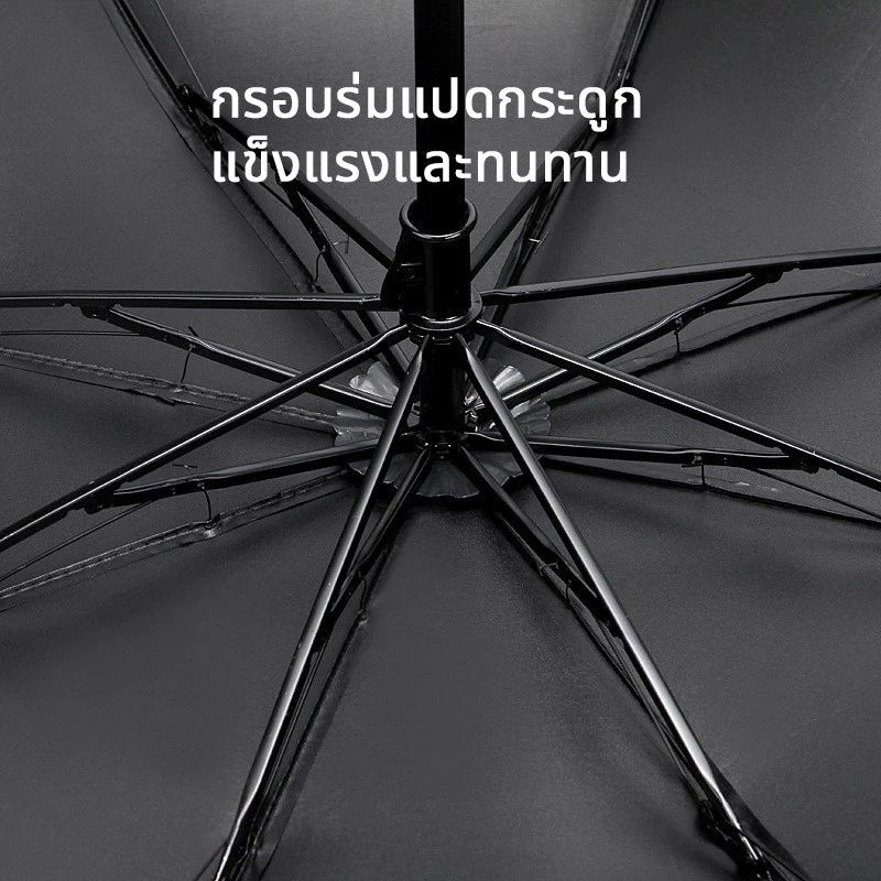 ร่มพับกัน UV กันฝน EVA พกพา thumbnail 7