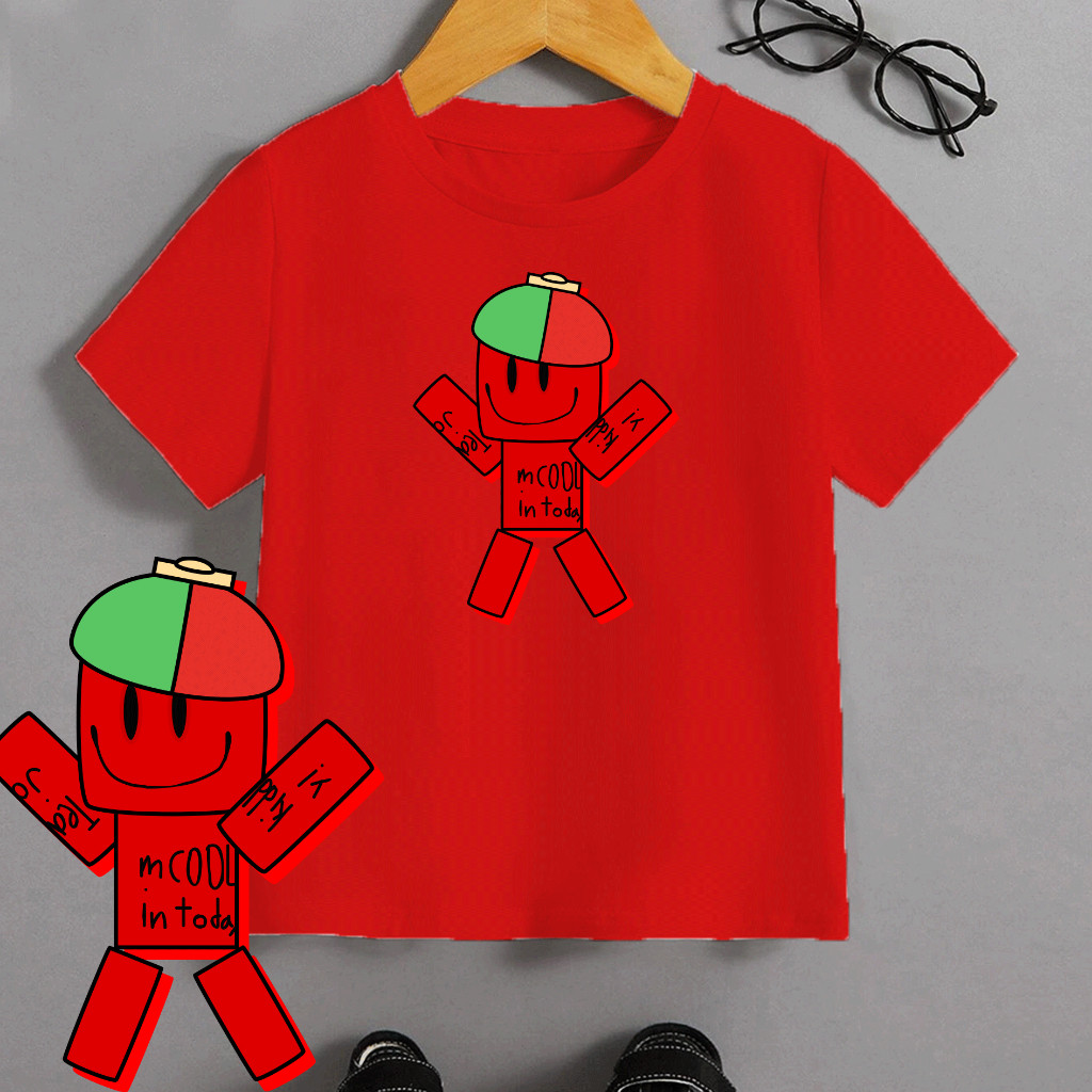 BAJU Team c00lkidd เข้าร่วมวันนี้เสื้อเด็กเสื้อยืด Roblox 100-150 06