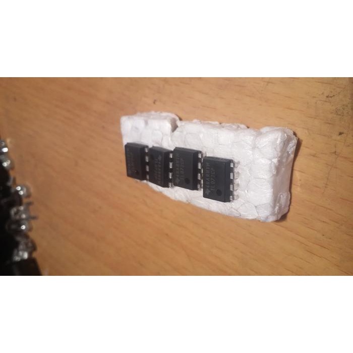 Part IC TL072CP TL 072CP TL 072 CP TL 072 CP Texas Instrument dot อุปกรณ์ไฟฟ้า