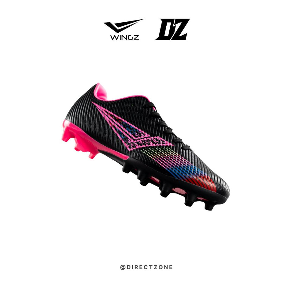 รองเท้าฟุตบอล Wingz Sport - Wingz WZ1010 - สีดํา สีชมพู