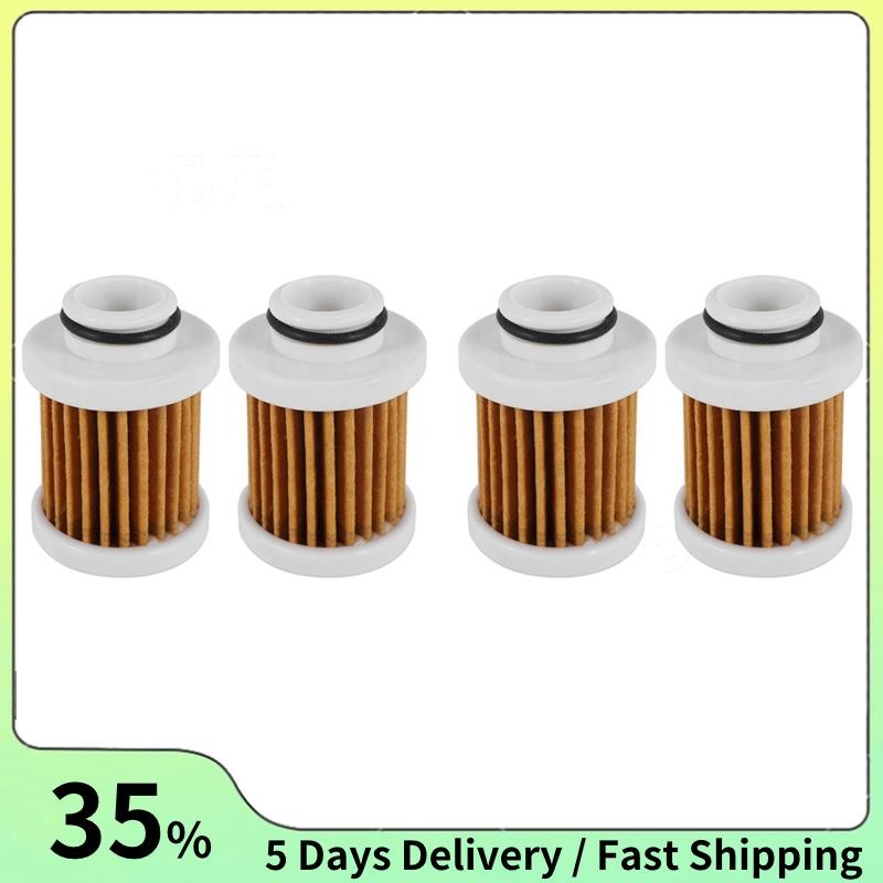 4PCS 6D8-WS24A-00 การใช้กรองอุปกรณ์เสริมสําหรับ F50-F115 Outboard 40-115HP 30HP-115HP 4-Stroke กรอง 