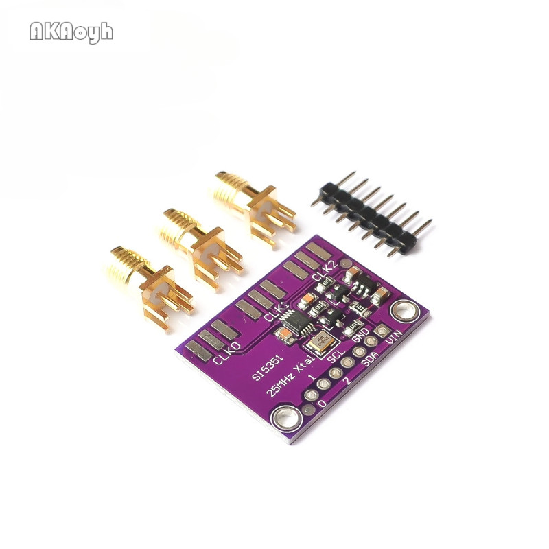 SI5351 สัญญาณความถี่สูง Square Wave ความถี่เครื่องกําเนิดไฟฟ้าสัญญาณ 5351 Si5351A