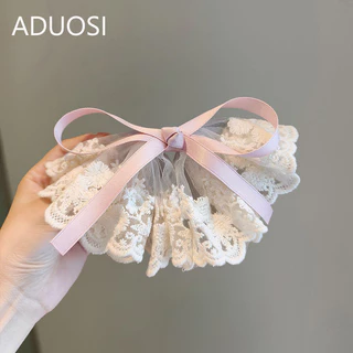 T Classy Romantic Elegant Chanel Lace Bow