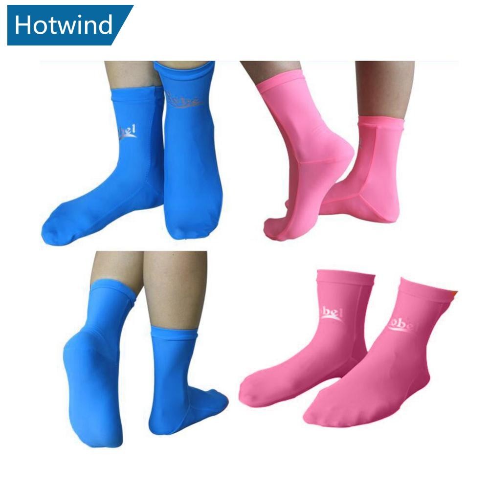 HW น้ํากีฬาว่ายน้ํา Scuba Premium Lycra Fin Dive ถุงเท้าดําน้ํา Snombling ว่ายน้ํา Fin Boot ถุงเท้าใหม่ I4X9