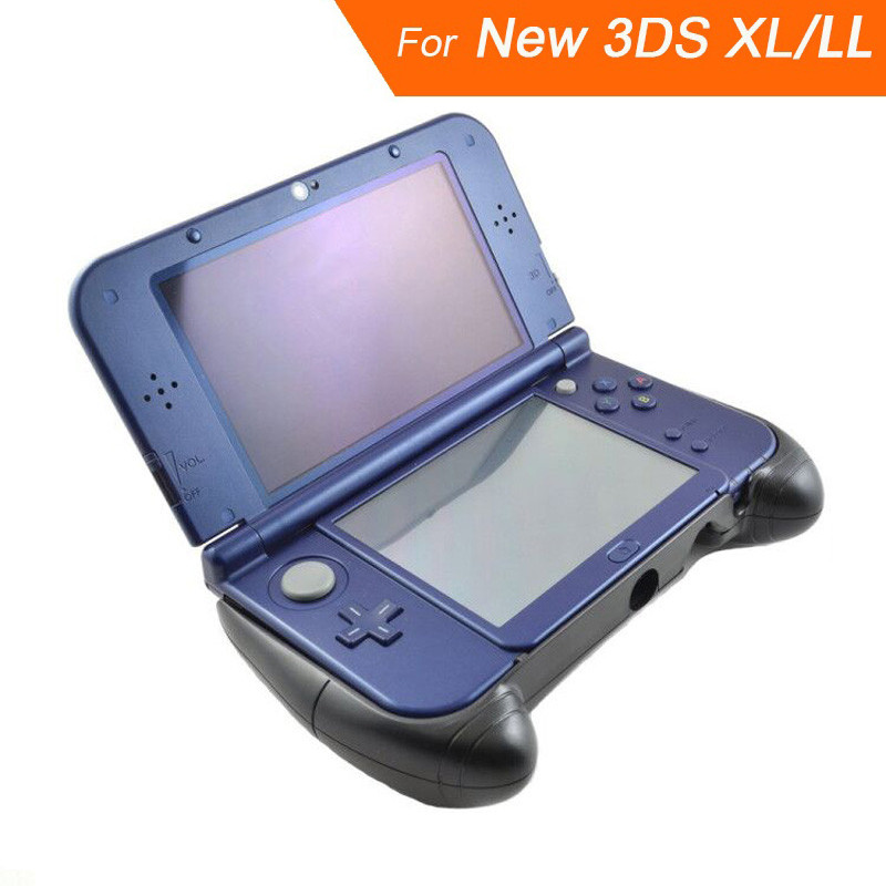ฝาครอบป้องกันผู้ถือเกมคอนโทรลเลอร์กรณีพลาสติก Hand Grip Handle Stand ใช้งานร่วมกับ Nintendo New 3DS XL LL (เวอร์ชั่นใหม่)