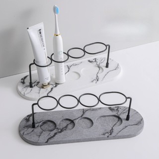 ที่วางแปรงสีฟันไดอะตอมไมต์แห้งเร็ว - ผู้ถือยาสีฟัน - ตั้งได้…
