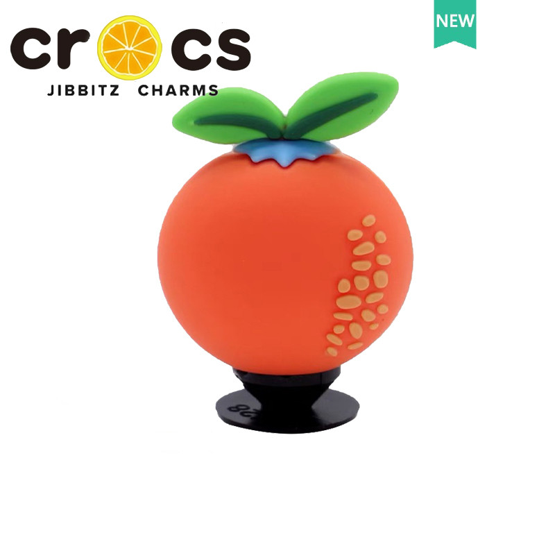 JIBBITZ cross charms ตัวติดรองเท้า แครอท/สตรอเบอร์รี่3D ตัวติดรองเท้า cross