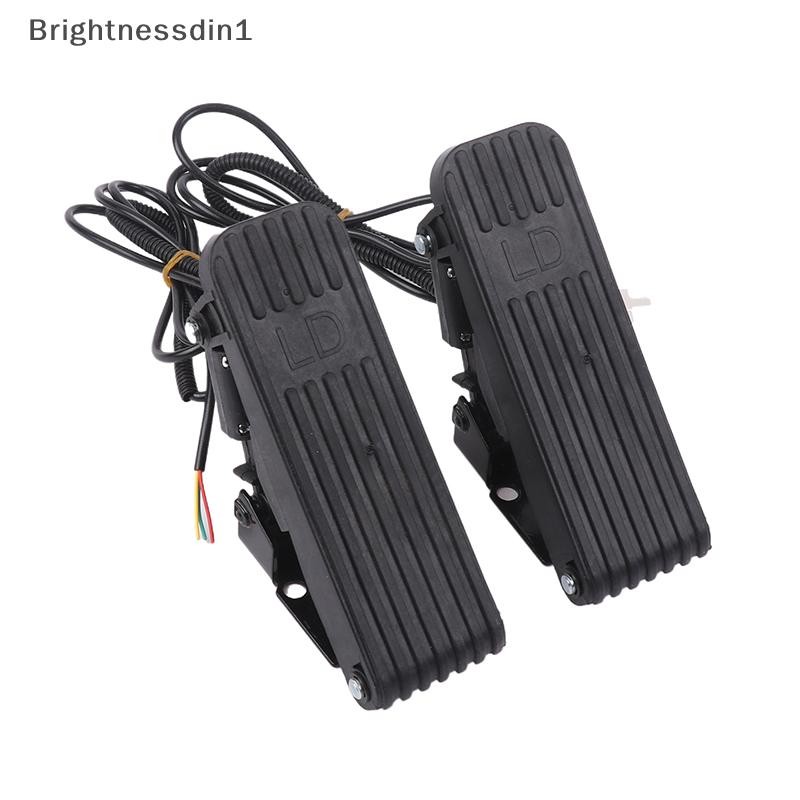 [Brightnessdin1] เท้าเหยียบจักรยานไฟฟ้าสกู๊ตเตอร์คันเร่ง E-bike รถสามล้อไฟฟ้าคันเร่งเหยียบควบคุมความเร็วคันเร่งรถจักรยานยนต์บูติก