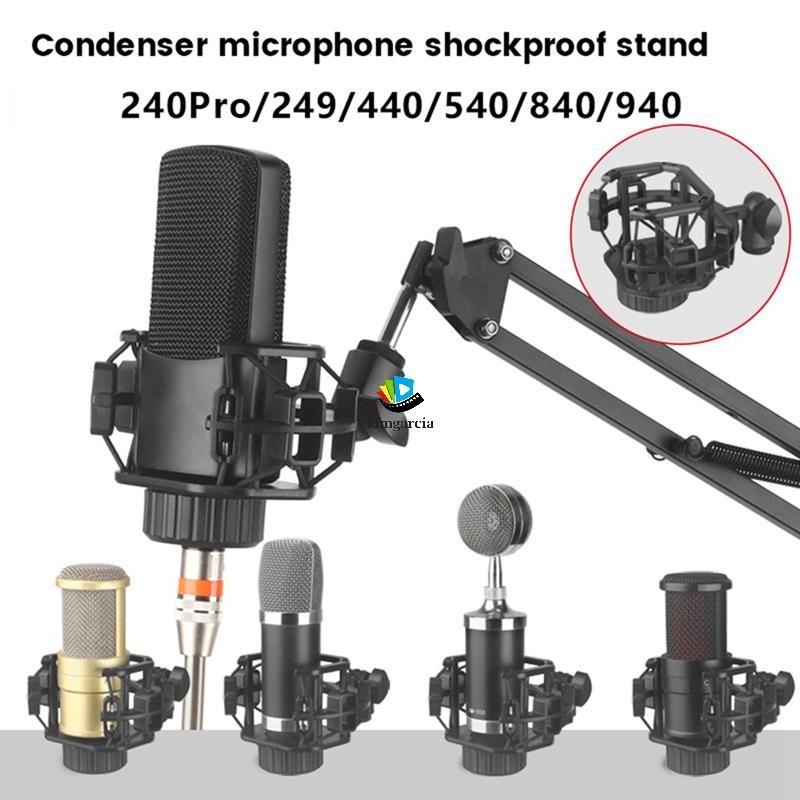kimgarcia Microphone Shock Mount สําหรับ Lewit LCT-240 Live Broadcast Mic Recording Holder ไมโครโฟน Mount & Stand - รูปที่ 7