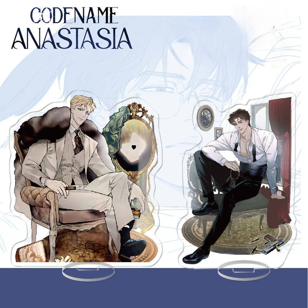 เกาหลี BL Comics Codename Anastasia อะคริลิค Stand My Desktop เครื่องประดับของขวัญ