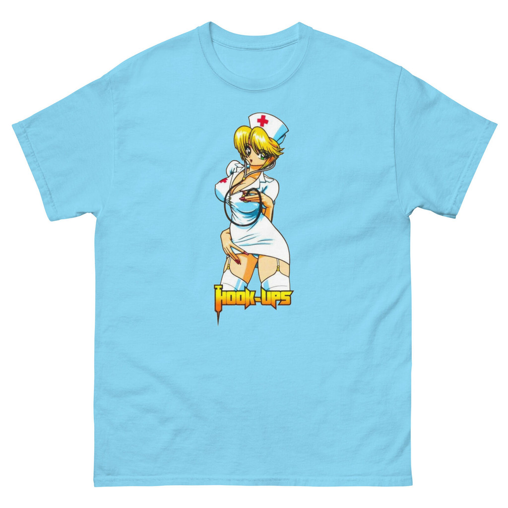 Hook-ups Skateboards Hot Nurse Skateboarding T Shirt Designs