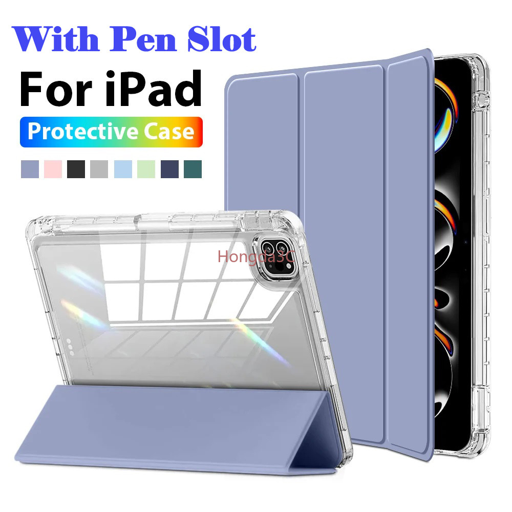 อะคริลิคสําหรับ ipad Pro 2024 13 นิ้ว 11 นิ้ว Mini 7 6 M2 M4 2024 12.9 นิ้วแท็บเล็ตสําหรับ ipad Air 6 5 4 3 2 1 iPad10 7 8 9 10th 10.5 5th 6th 10.2 ฝาครอบป้องกัน