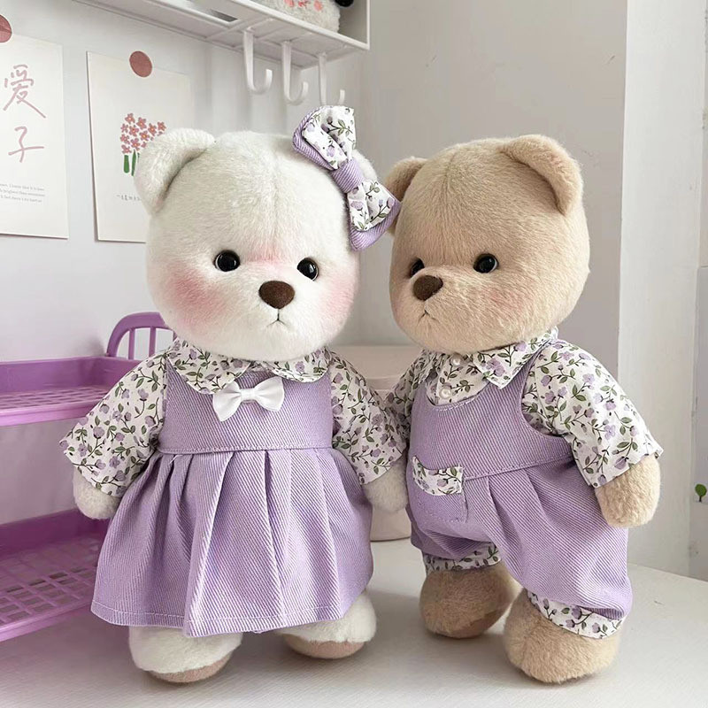 (ไม่รวมตุ๊กตา) 30cm Lena Bear Doll อุปกรณ์เสื้อผ้า teddytales เสื้อผ้าคู่รักชุดตุ๊กตาหมีตุ๊กตาแต่งตัวสำหรับเด็ก30cm ของเล่นของขวัญสำหรับเด็กผู้หญิง
