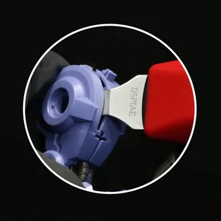 Dspiae PT-MPS กดประเภทอัตโนมัติชิ้นส่วน Detacher Part แยกเครื่องมือสําหรับ Gundam Gunpla GK อุปกรณ์เปิดเครื่องมืองานอดิเรก ABS Stainsteel ประกอบรุ่นเครื่องมือ 70*42*17 มม.