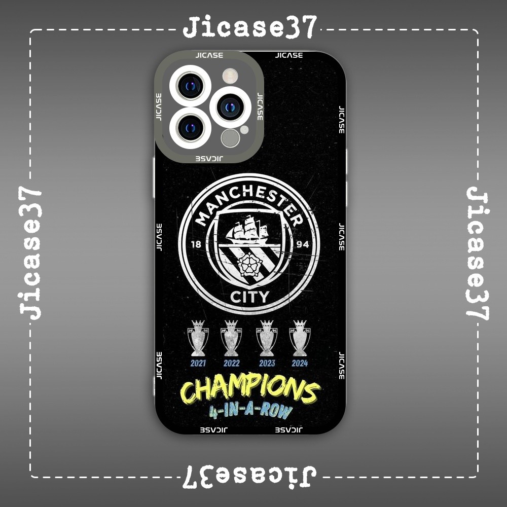 เคสไอโฟนธีมฟุตบอลโลโก้ Man City Club