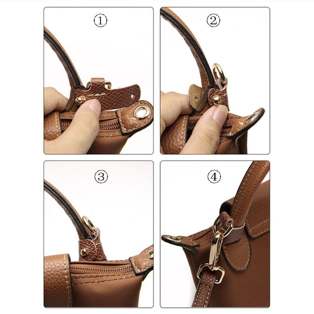 LONGCHAMP ยูมิร์ การเปลี่ยนแปลง หัวเข็มขัด,การปรับเปลี่ยน ทําเอง สายคล้องไหล่หนังแท้, ต่อย-ฟรี เปลี่ยนกระเป๋าถือการเปลี่ยนแปลงหัวเข็มขัดสําหรับ ลองแชมป์ หูสั้นกระเป๋าอุปก