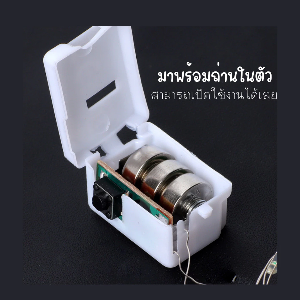ไฟนางฟ้า LED 2M สายทองแดงกันน้ำ 3 สี ตกแต่งงาน thumbnail 8