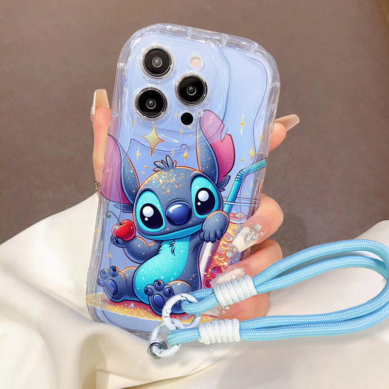 SAMSUNG Stitch ขนมหวานการ์ตูนสําหรับSamsung A35 A55 A50 A30S A50S A23 A15 A25 A22 A33 A53 A20 A30 A1