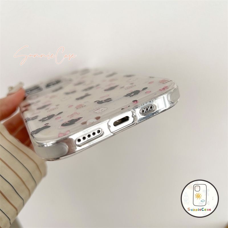 สุนัข การ์ตูน สำหรับ Vivo Y30i Y51 Y20i Y91C Y35 Y21 Y21s Y50 Y31 Y17 Y30 Y12 Y17S Y91 Y11 Y15s Y15 เรียบง่าย TPU เคส - รูปที่ 2