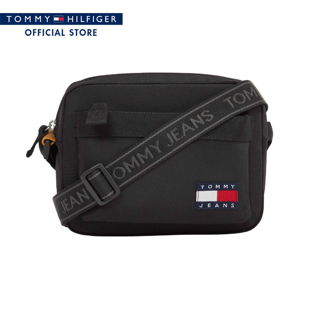 Tommy Hilfiger กระเป๋าคล้องไหล่ ผู้ชาย รุ่น AM0AM12992 BDS - สีดำ