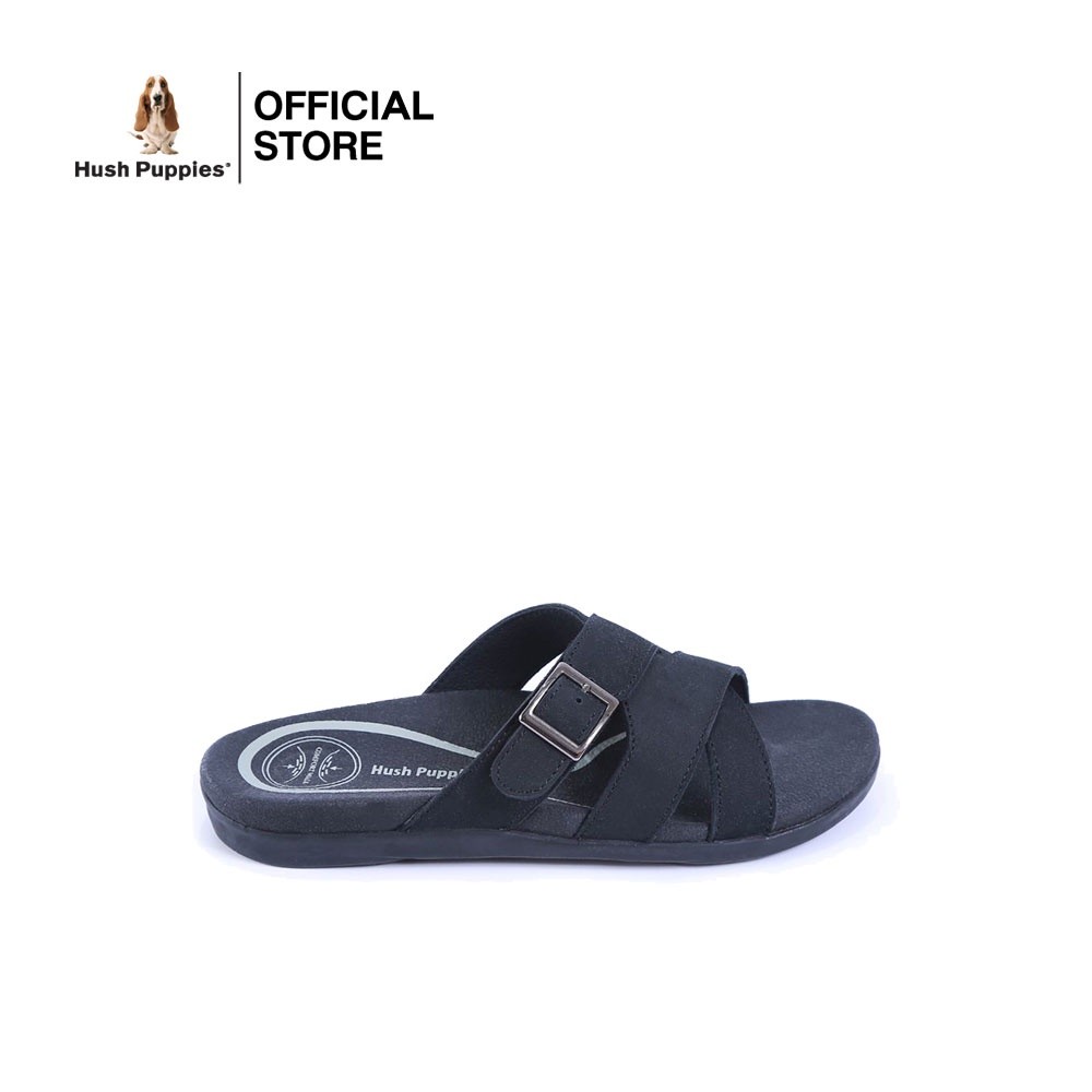 Hush Puppies รองเท้าผู้หญิงแตะแบบสวม HP KWSFB57C3A - สีดำ