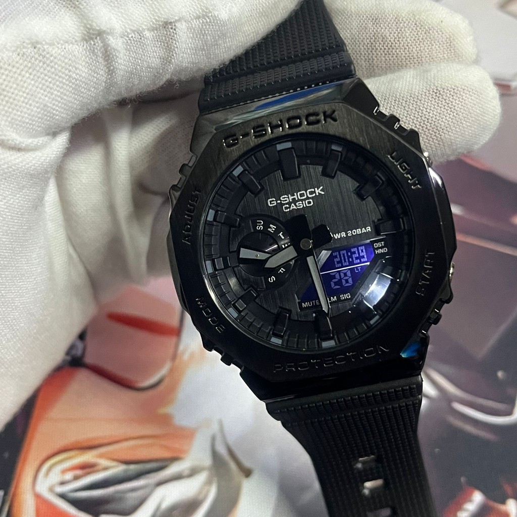 G*s * h * o * c * k GM-2100 Series Rose Gold กีฬานาฬิกาผู้หญิงนาฬิกา GM-S2100PG-1A4 / GM-S2100-3A GM