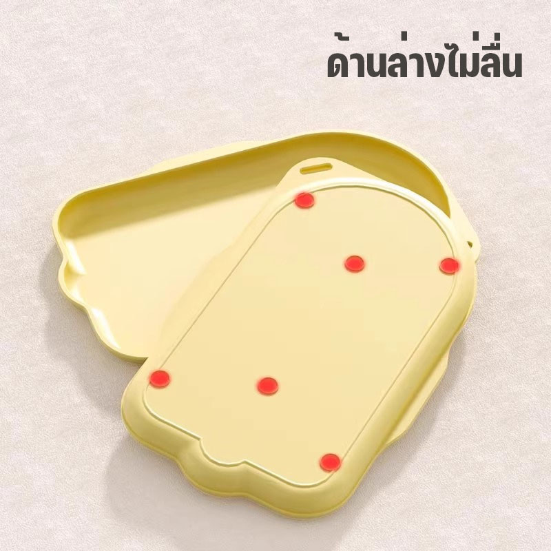 แผ่นรองจานสัตว์เลี้ยง  ถาดรองจานอาหารสัตว์ นน้ำและกันลื่น แผ่นรองจานสัตว์เลี้ยง Pet Food Bowl Pads - รูปที่ 5
