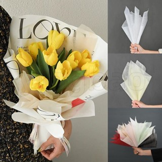 40ชิ้น/เซ็ตผ้าฝ้ายดอกไม้กระดาษห่อช่อดอกไม้ซับกระดาษสําหรับ ด…