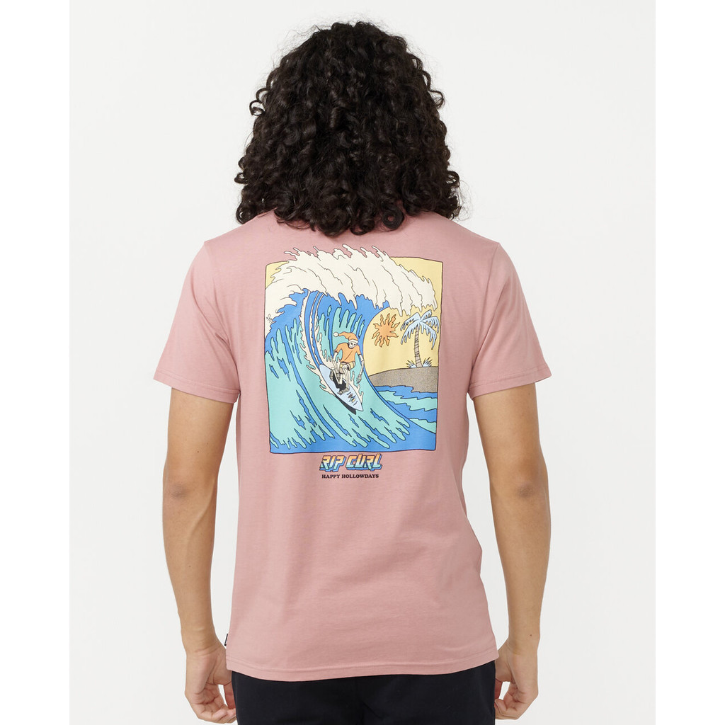 RIPCURL เสื้อยืด 0NHMTE PSYCH SANTA TEE S24