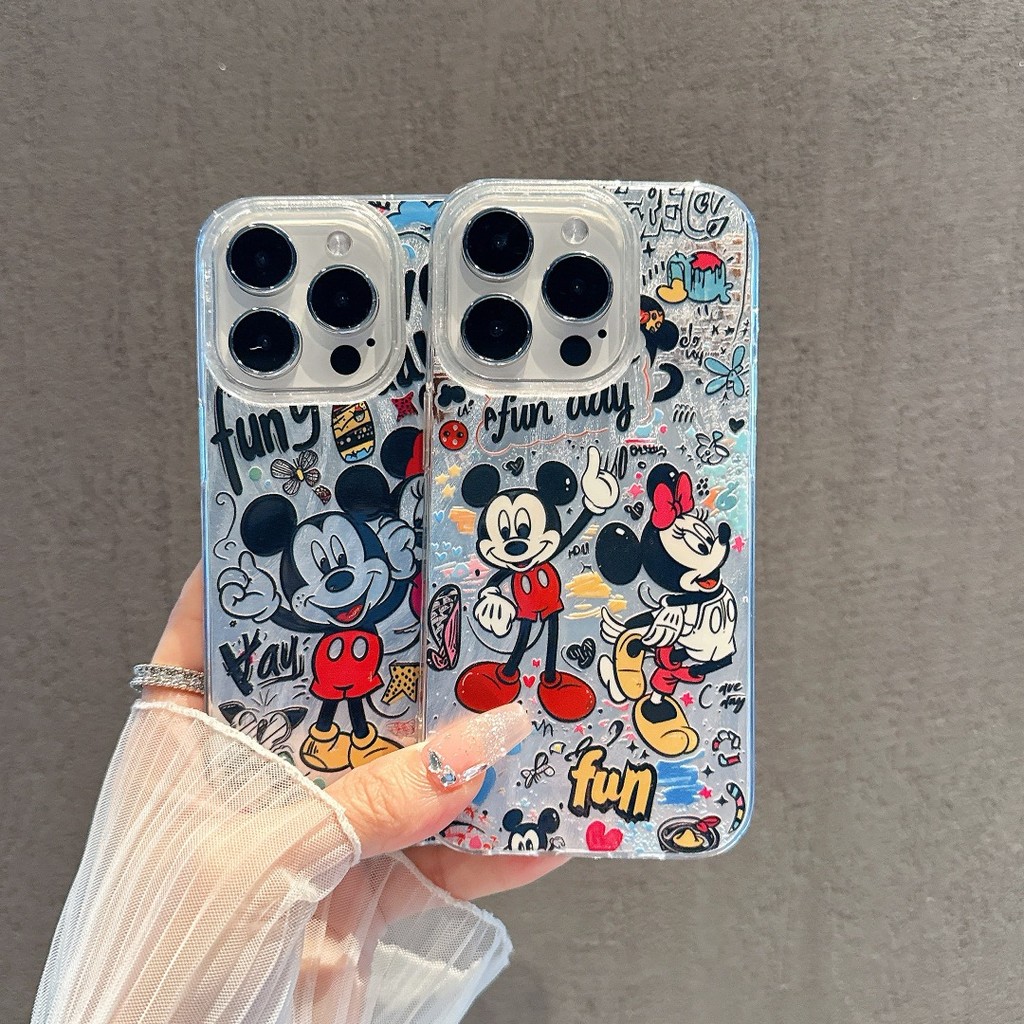 เข้ากันได้กับ iPhone 16 Plus iPhone 15 Pro Max iPhone 13 14 iPhone 11 Pro เคสโทรศัพท์น่ารัก YSIMD392&393