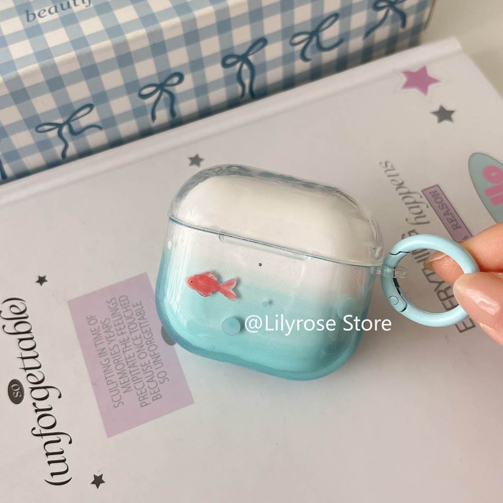เคสปลาสําหรับ AirPods 4 [2024] AirPods Pro2 Pro 3 2 1 Apple Wireless EarPods Protector โปร่งใสนุ่ม – โปรปัง