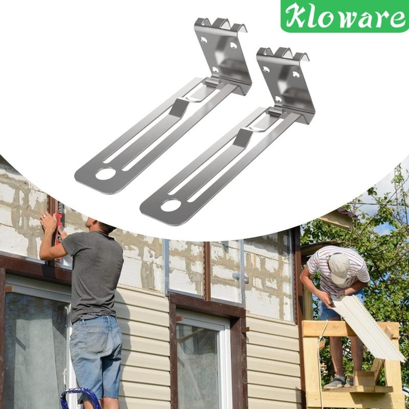 [Kloware] 2 ชิ้น Siding เครื่องมือติดตั้ง Siding Gauge เครื่องมือสแตนเลส Siding คลิป Siding เครื่องม