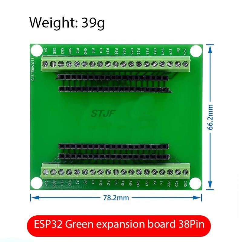 Esp32 บอร์ดพัฒนา WiFi และสําหรับบลูทูธการใช้พลังงานต่ําเป็นพิเศษ Dual Core ESP-32 ESP-32S ESP 32 คํา ESP8266