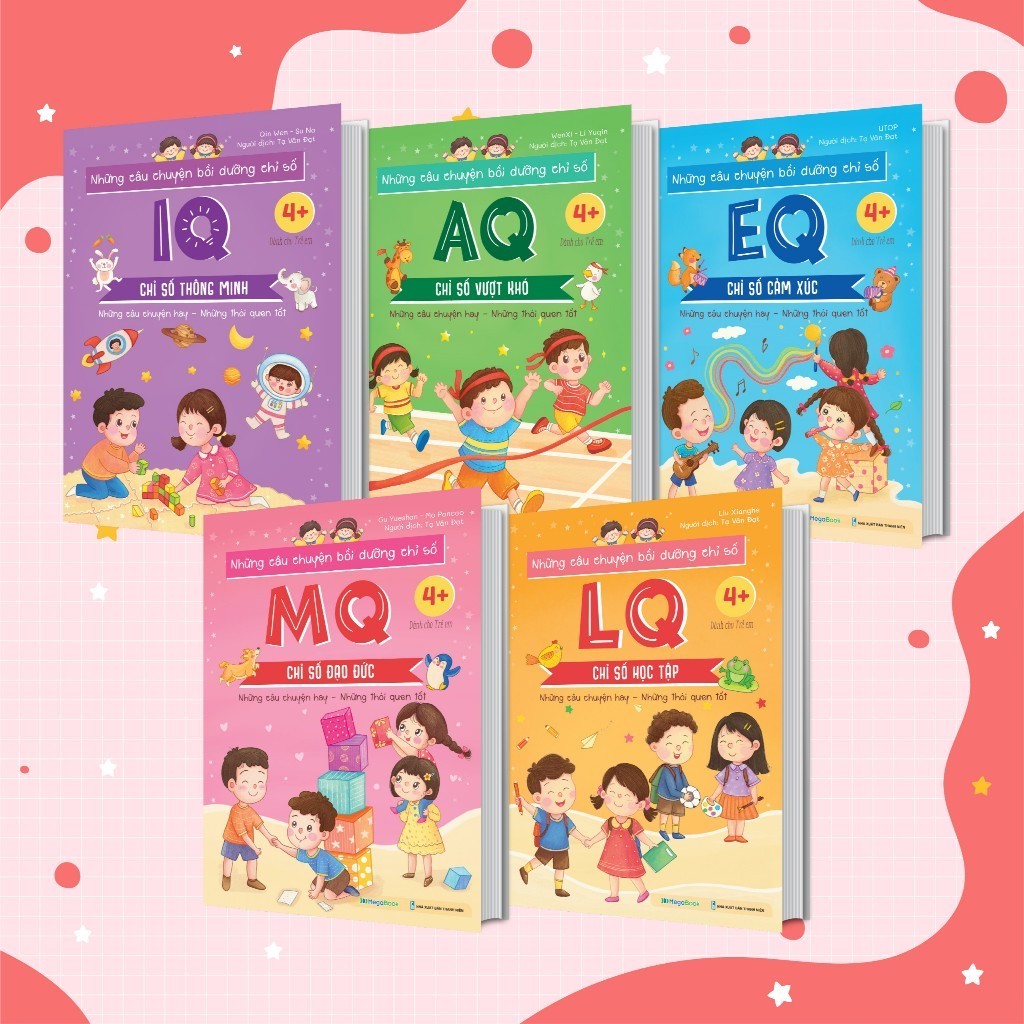 หนังสือคอมโบ Stories to foster IQ, EQ, MQ, LQ, AQ Odd option option [HCMC-991 Bookstore]