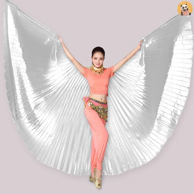 [CO] Belly Dance Golden Wings Props ผู้ใหญ่ Performance Wings Golden Wings Dance Costume [TH]