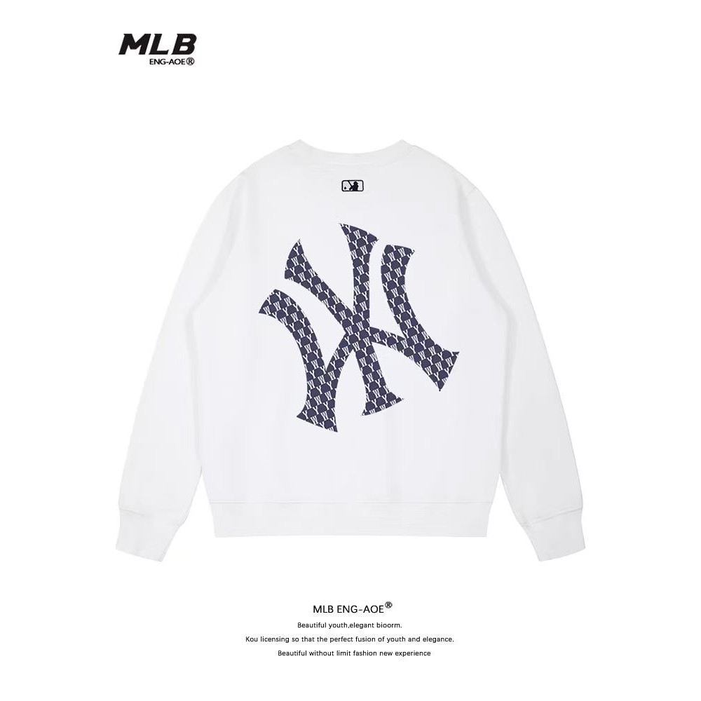 Mbl ผู้ชายผู้หญิงเสื้อกันหนาวหลวมรอบคอPullover Casual ฤดูใบไม้ผลิ MTEC6/MTQ01/MTE01