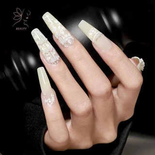 [maybeauty] 9.5X14.5 ซม.ขนาดใหญ่แผ่นปั๊มเล็บดอกไม้งูออกแบบเล็บแม่แบบสําหรับ DIY ตกแต่งเล็บลายฉลุ {TH}